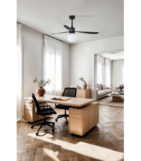 Amelia Ball Black/Black Fan Wall Control 2700K-2