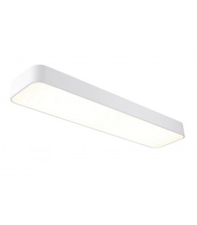Flush Ceiling Rectangle, 5100lm, 85W LED 4000K White, Acrylic - 1