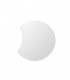 Flush Wall Lamp 25cm Round, 480lm, 8W LED 3000K Matt White, Acrylic - 1