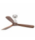 Lantau L Matt Nickel/Walnut Fan Fsc-1