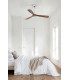 Lantau L Matt Nickel/Walnut Fan Fsc-2
