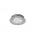 Flush 25cm Round 15.5W LED 4000K Chrome, Crystal Sand, 620lm, - 1