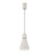 Ceiling Pendant Large 17cm Round 1 x E27, Matt White - 1