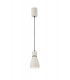 Ceiling Pendant Small 11cm Round 1 x E27, Matt White - 1