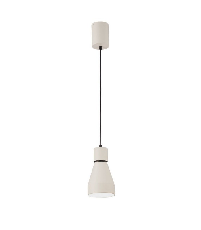 Ceiling Pendant Small 11cm Round 1 x E27, Matt White - 1