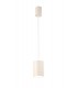 Ceiling Pendant Large 12cm Round 1 x E27, Matt White - 1