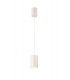Ceiling Pendant Small 9.5cm Round 1 x E27, Matt White - 1