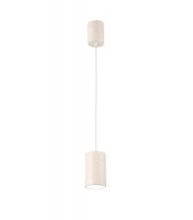 Ceiling Pendant Small 9.5cm Round 1 x E27, Matt White - 1