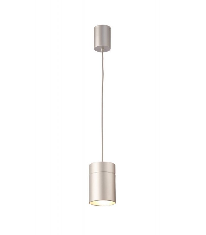 Ceiling Pendant Large 12cm Round 1 x E27, Silver - 1