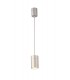 Ceiling Pendant Small 9.5cm Round 1 x E27, Silver - 1