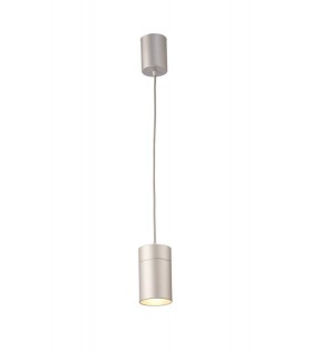 Ceiling Pendant Small 9.5cm Round 1 x E27, Silver - 1