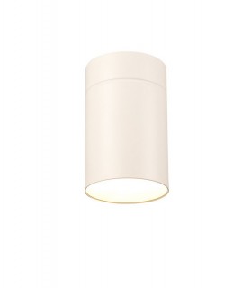 Flush Large 12cm Round 1 x E27, Matt White - 1