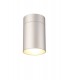 Flush Large 12cm Round 1 x E27, Silver - 1