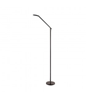 Adjustable Floor Lamp 6W LED 5000K, 540lm, Black - 1