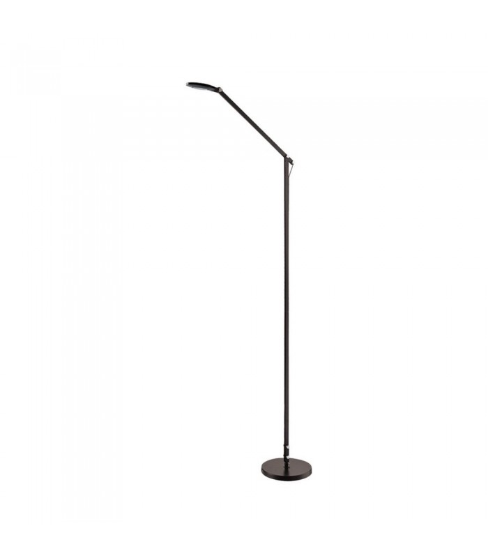 Adjustable Floor Lamp 6W LED 5000K, 540lm, Black - 1