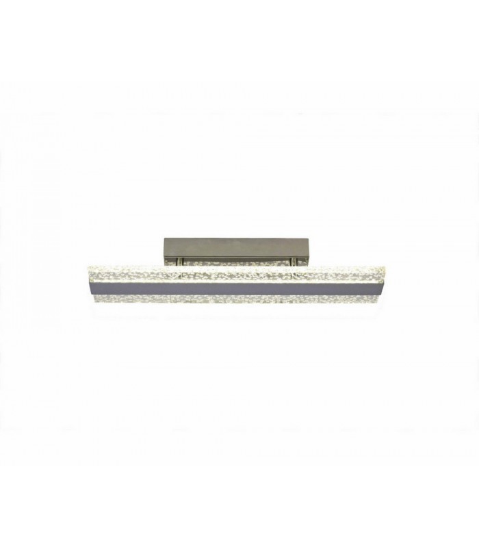 Wall Lamp Rectangular 40cm 16W LED 4000K, 1120lm, Chrome - 1