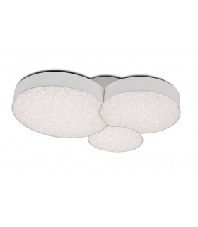 Flush Ceiling Light 40cm x 32.8cm 27W LED 3000K, 1430lm - 1
