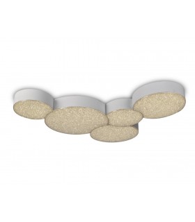 Flush Ceiling Light 63.5cm x 46.3cm 43W LED 3000K, 2120lm - 1