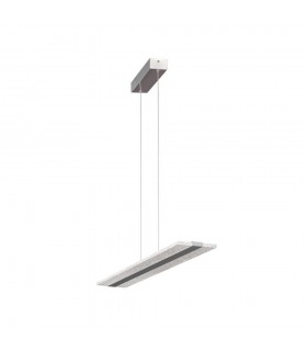 Ceiling Pendant Rectangular 120cm 48W LED 4000K, 3360lm, Chrome - 1