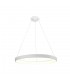 Dimmable Ring Ceiling Pendant 90cm Round 60W LED 3000K, 4200lm, White - 1