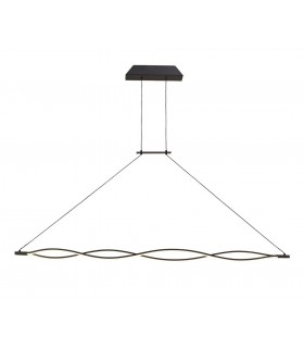 XL Ceiling Pendant 42W LED 2800K, 3400lm, Frosted Acrylic, Brown Oxide - 1