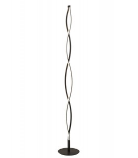 XL Floor Lamp 28W LED 2800K, 2200lm, Dimmable Frosted Acrylic, Brown Oxide - 1