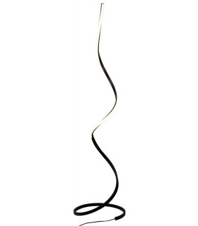 XL Floor Lamp 20W LED 2800K, 1800lm, Dimmable Frosted Acrylic, Brown Oxide - 1