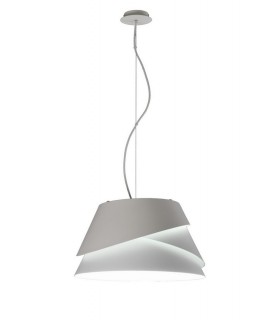 Dome Ceiling Pendant Large 3x40W (No Inc), Alumimium, Iron - 1