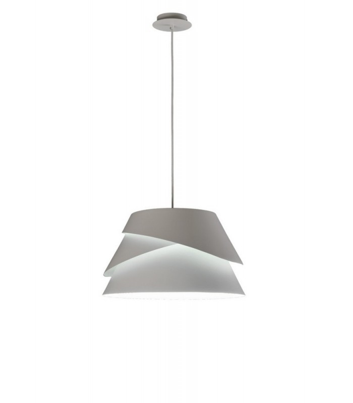 Dome Ceiling Pendant Medium 1x40W (No Inc), Alumimium, Iron - 1