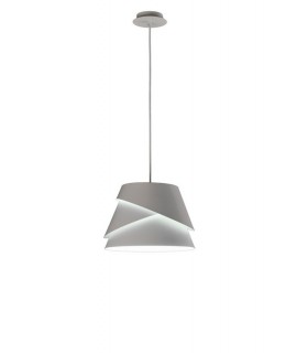 Dome Ceiling Pendant Small 1x40W (No Inc), Alumimium, Iron - 1