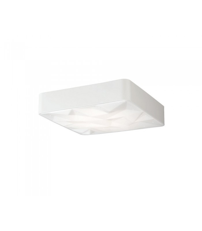 Flush 50cm Square 40W LED 3000-6500K Tuneable, 3100lm, Remote Control White - 1