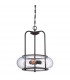 3 Light Ceiling Pendant Old Bronze, E27 - 1