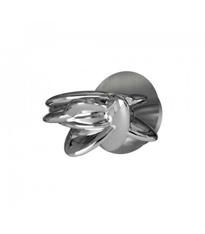 Wall Light 1 x 6W LED 3000K, 500lm, Chrome - 1