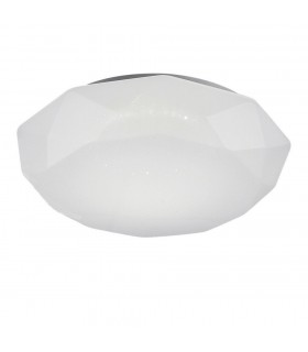 Flush Ceiling Light 51.5cm, Round 54W LED, 5000K, 4000lm - 1