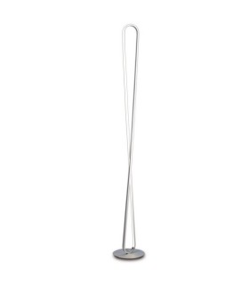 Floor Lamp 50W LED 3000K, 4300lm, Dimmable, White, Frosted Acrylic - 1