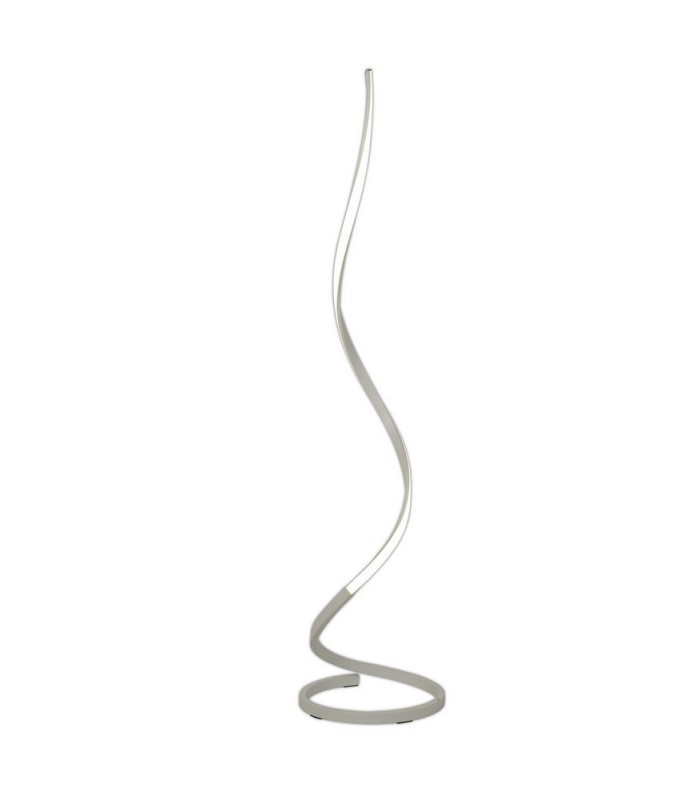 Floor Lamp 22W LED 3000K, 1800lm, Dimmable, White, Frosted Acrylic - 1