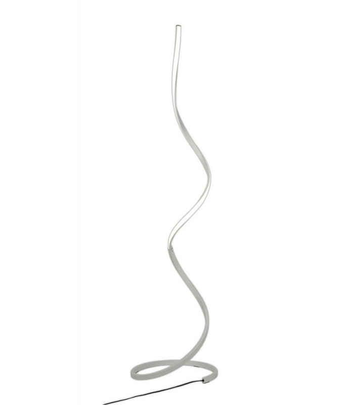 XL Floor Lamp 22W LED 3000K, 1800lm, Dimmable White, Frosted Acrylic - 1