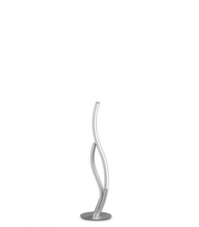 Table Lamp 55cm, 12W LED, 3000k, 960lm, Silver Chrome, Touch Dimmer - 1
