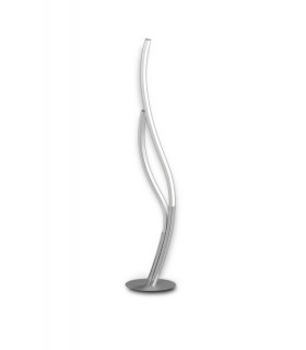 Table Lamp 84cm, 12W LED, 3000k, 960lm, Silver Chrome, Touch Dimmer - 1