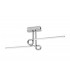 Semi Flush Ceiling Light 20W LED, 3000K, 1600lm, Polished Chrome - 1