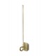 Wall Lamp 83cm, 12W LED, 3000K, 960lm, Antique Brass - 1