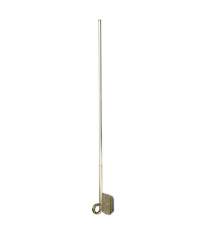Wall Lamp 151cm, 20W LED, 3000K, 1600lm, Antique Brass - 1