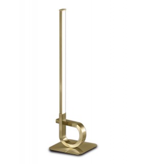 Table Lamp, 6W LED, 3000K, 480lm, Antique Brass - 1