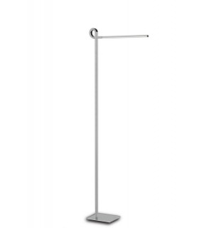Floor Lamp 163cm, 7W LED, 3000K, 540lm Dimmable, Polished Chrome - 1