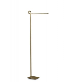 Floor Lamp 163cm, 7W LED, 3000K, 540lm Dimmable, Antique Brass - 1