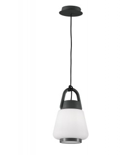 Ceiling Pendant, 1 x E27, IP65, Anthracite - 1