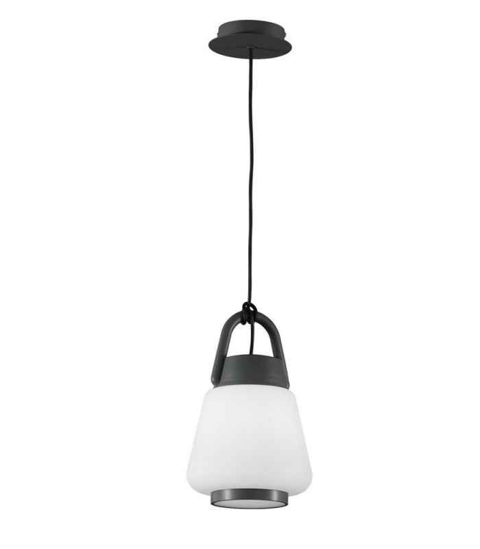 Ceiling Pendant, 1 x E27, IP65, Anthracite - 1