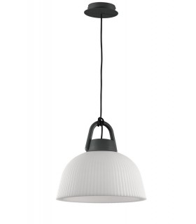Ceiling Pendant, 1 x E27, IP65, Anthracite - 1