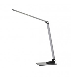 Table Lamp, 9W LED, 3000K, 4000K, 5000K, 490lm, Dark Grey, Touch Dimmer - 1