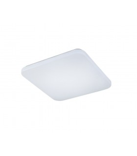 Flush Ceiling Light Square 40cm, 45W LED, 5000K, 3000lm, White - 1